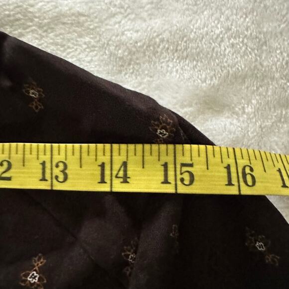 GARNET HILL Dress Womens Large Black Jersey Knit Geometric Casual Travel Fall - Picture 13 of 13